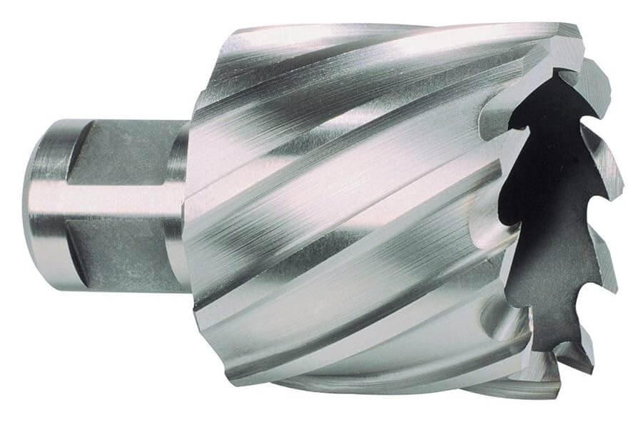 HSS core drill 30mm, high-speed steel core drill with 30mm cutting depth, ideal for precision drilling.