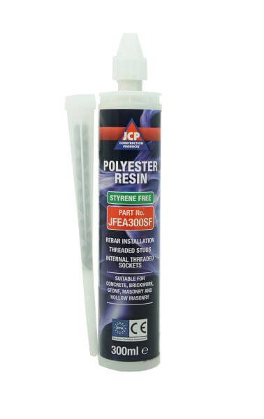 ETA Option 7 Polyester Styrene Free Injection Resin CE 300ml, Vinylester Resin for concrete and brickwork applications.