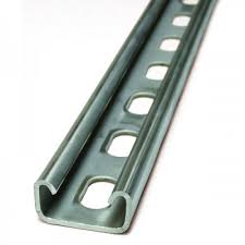 41x21x1.5mm slotted channel pre-galv 3000mm, robust support for mechanical and electrical applications.