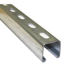 A4 stainless steel slotted channel, 41x41x2.5mm, designed for high-performance applications and corrosion resistance.