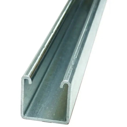 41x41x2.5mm pre-galvanized plain channel for structural support in construction.