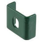 Small green mesh clip for 868 mesh, ideal for industrial applications and securing panels or grilles.
