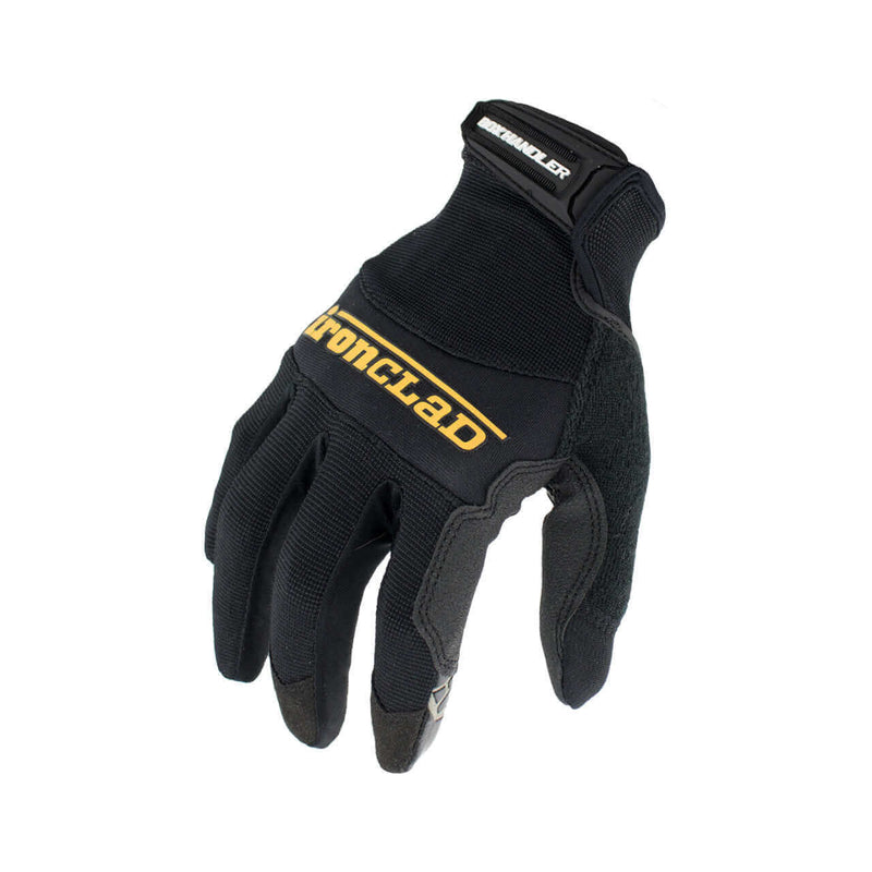 BOX HANDLER® professional package handling gloves designed for secure grip and control in logistics environments.