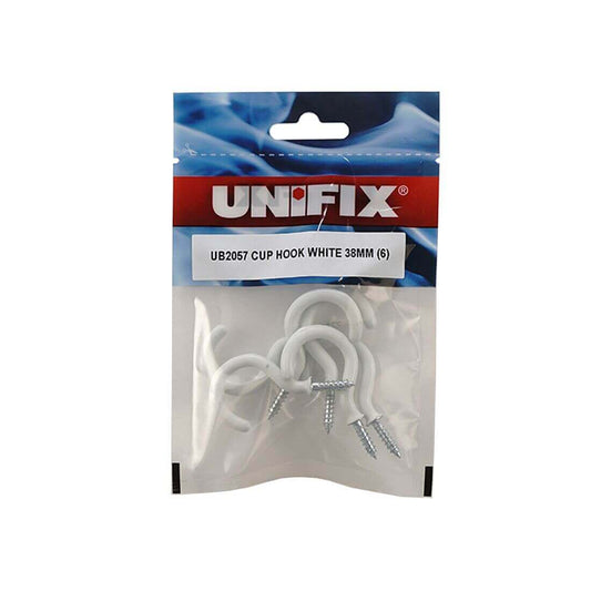 Cup Hooks White