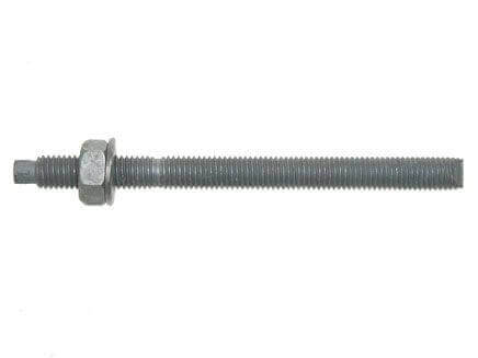 Resin studs threaded stud with nut and washer, designed for Glass Spin in Capsules and Parabolt Injection Resin System.