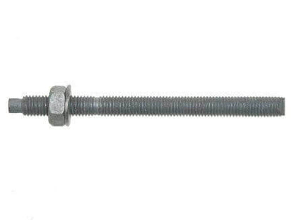 Resin studs threaded stud with nut and washer, designed for Glass Spin in Capsules and Parabolt Injection Resin System.