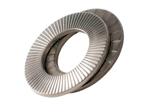 Pairs of Wedge Lock Washers Delta Protekt Std O/D