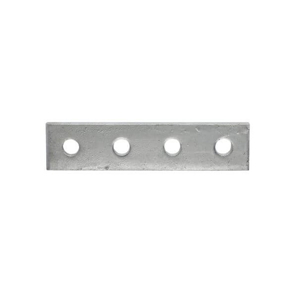 flat plate 4 hole bracket 40x168 HDG image showing four holes