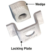 AMD wedge for composite decking supplied by West Midlands Fasteners