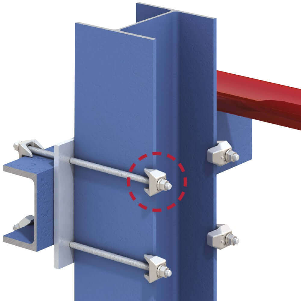 Type CF High Friction Clamp (HDG)