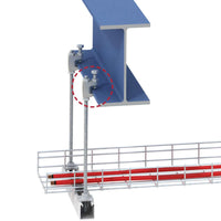 fire resistant flange clamp supplied by West Midlands Fasteners