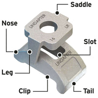 Type LR self adjusting girder clamp supplied by West Midlands Fasteners
