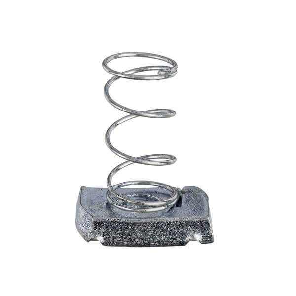 long spring channel nuts corrosion resistant with spring design