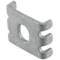 Mesh clip for 358 mesh, ideal for connecting panels to brickwork, available in 42.4mm and 48.3mm sizes.