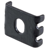 358 mesh panel clips in black for connecting mesh panels and securing window grilles.