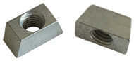 Mini wedgenuts for decking, designed for securing elements in V-channel ribbed decking systems.