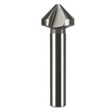 TERRAX Single Piece Countersinker Form C with 90° angle and High-Speed Steel shank for smooth deburring.